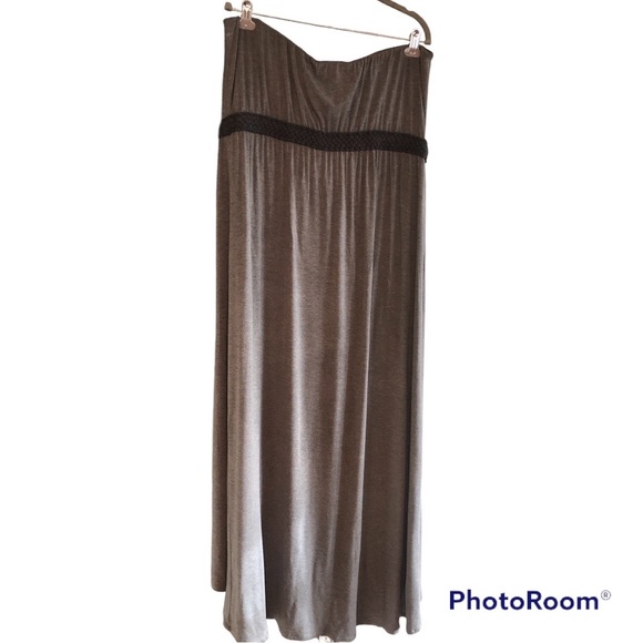 Lane Bryant Strapless Maxi Dress, Sz 18 - Picture 12 of 12